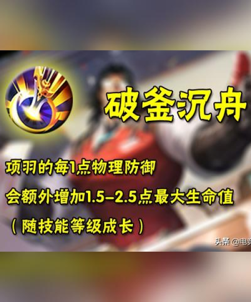 变态项羽出装最新铭文攻略